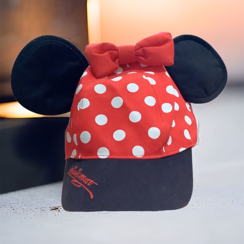 Disney ~ Minnie Mouse Baseball cap with ears